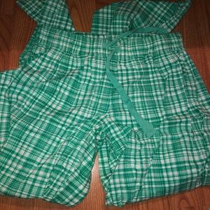 Green plaid pajama pants by Arizona Jean Company